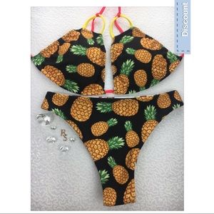 Pineapple Reversible Bikini 👙